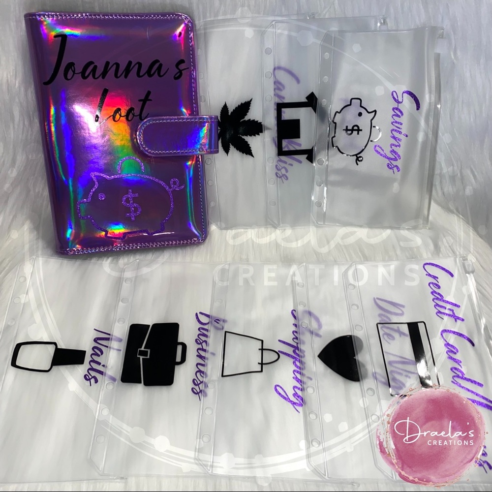 Personalized Cash Binder / Budget Book